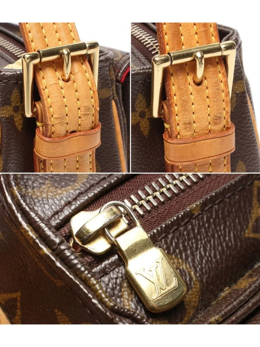 Louis Vuitton Shoulder Bag MM Monogram